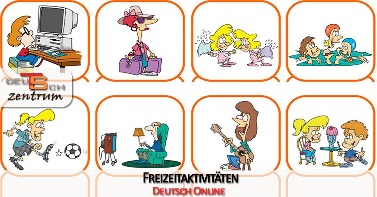 Leisure activities in German - Freizeitaktivitäten