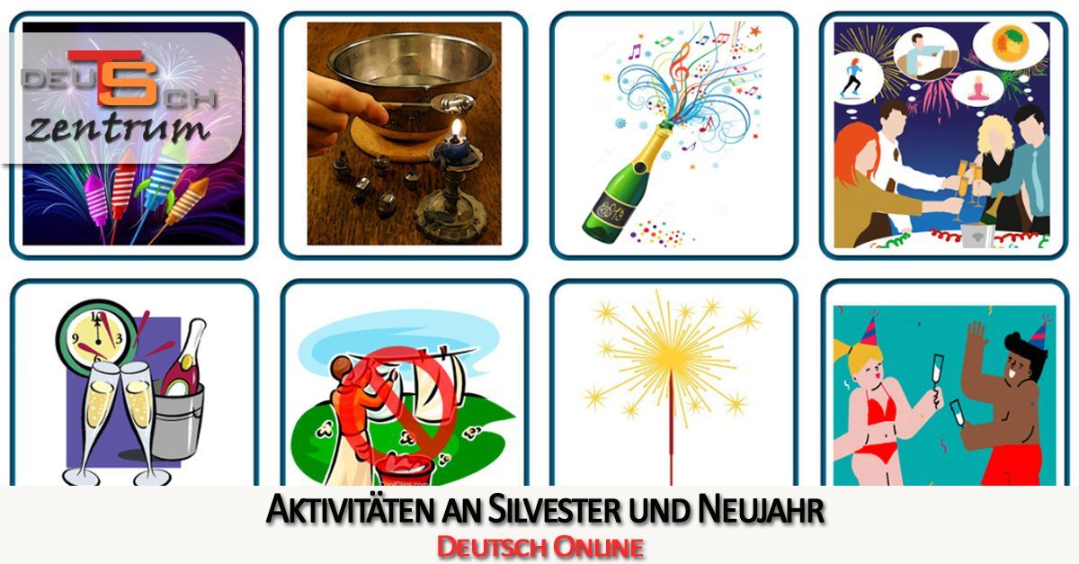 German vocabulary for New Year's Eve - Silvester