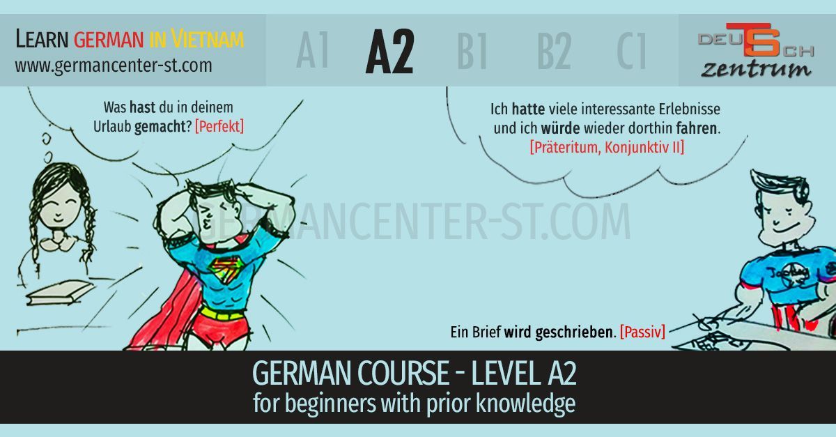 German courses A2.2 Vietnam