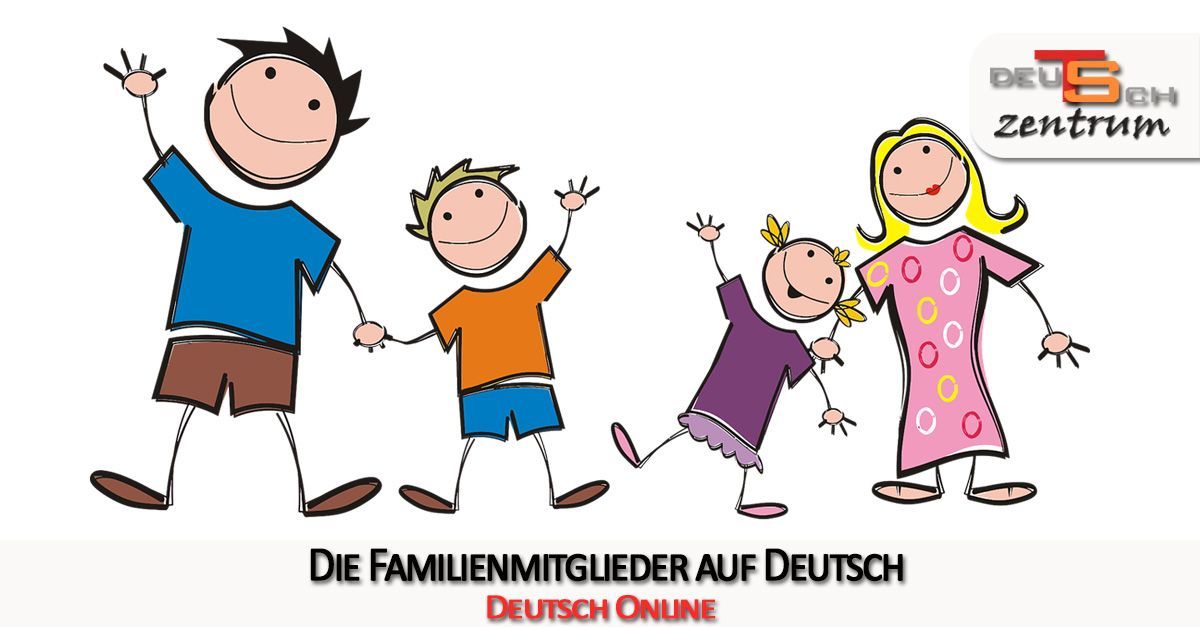 Family members in German - Familienmitglieder